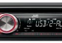 JVC KD-R431 CD/USB car stereo system, Front USB and AUX port